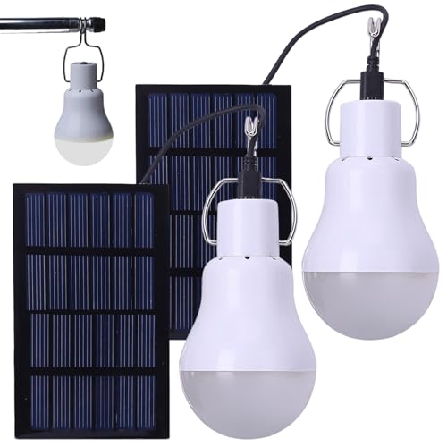 Lámparas solares recargables para evitar la oscuridad en camping y jardín