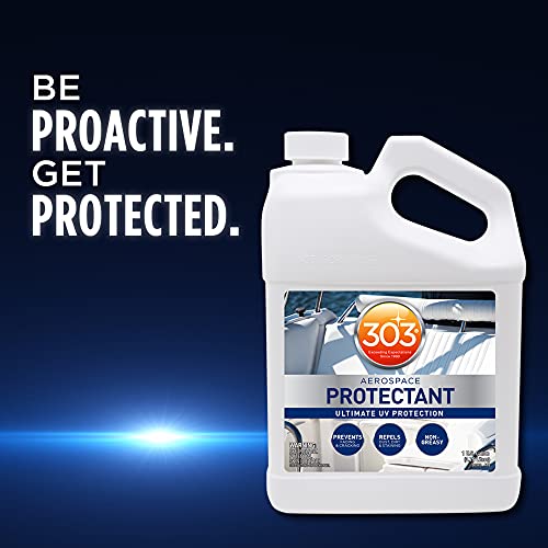 303 Products Marine Aerospace Protectant Spray, UV Protection for Boat Vinyl & Surfaces – Repels Dust, Dirt & Staining, Matte Finish, Restores Like-New Appearance, 1 Gallon by 303 Products - Image 5