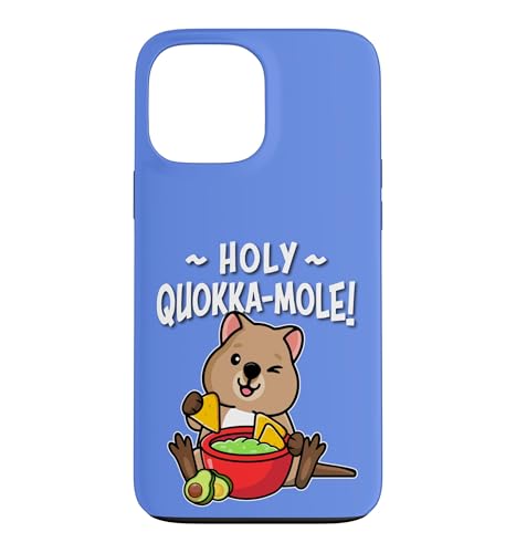 Funny Kawaii Mens Womens Kids Holy Quokkamole Quokka Lover �X�}�z�P�[�X iPhone 13 Pro Max �p