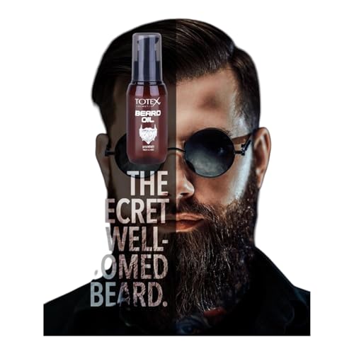 TOTEX Premium Beard Oil | Sérum Huile Conditionneur pour Barbe et Moustache Anti-Pelliculaire 75ml – vue 9