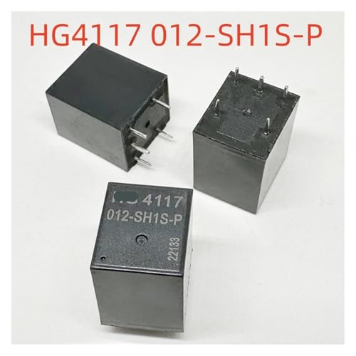 Relé de 5 pines HG4117 012-SH1S-P componente electromecánico 12V 41172A-12V 3