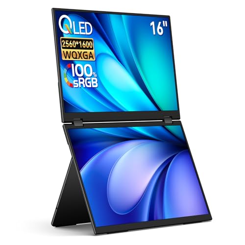 Amazon.co.jp: EHOMEWEI デュアルモニター 16インチ QLED 2.5K