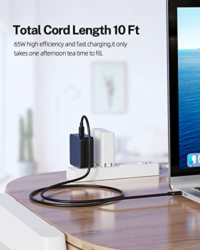 65W Type C Ac Charger Fit For Samsung Galaxy Book Pro 360 Np950Qdb Np930Qdb Np935Qdc Galaxy Book Pro Np950Xdb Np930Xdb 15.6 13.3 Ka1Us Ka2Us Kb1Us Ke1Us Ke2Us Kd1Us Laptop Power Supply Adapter Cord #TOP5