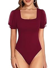 Short Sleeve Burgundy