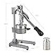 juice.Hand Press Juicer Machine, Manual Orange Juicer and Professional Citrus Juicer for Orange Juice Pom Lime Lemon Juice,Home and Commercial Extractors Squeezer, Easy to Clean, Gray