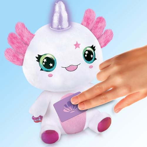 Canal Toys Airbrush Plush Light Up Axolotlcorn by Canal Toys - Image 5