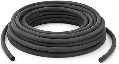 8mm Round Solid Foam Rubber Rod 3M Long