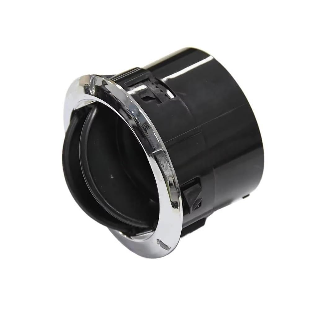Nisza Bocchette Aria condizionata Auto 4 Pezzi Copertura Bocchetta Aria cruscotto Interna per Dacia per Logan per Sandero per Master 3 per Opel 687606360R 8200212480 8200464605 Nero/Cromo