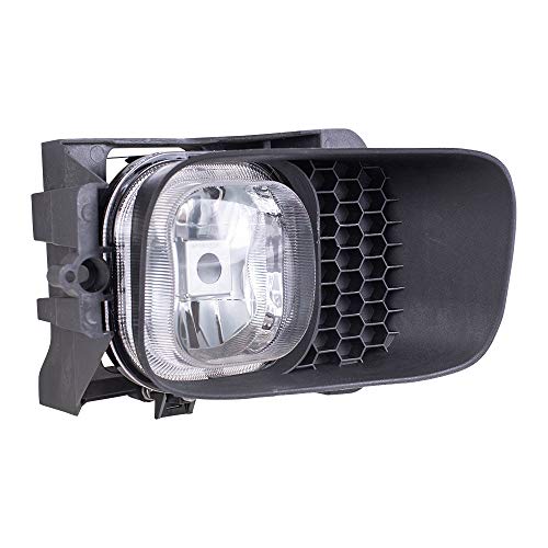 Brock Replacement Driver And Passenger Fog Lights Lamps Compatible With 2004-2005 Ranger Pickup Truck 4L5Z 15200 Bb 4L5Z 15200 Ba #TOP2