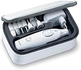 Beurer MP 42 Maniküre/Pediküre Set, für gepflegte Hände und Füße, 7 hochwertige Aufsätze