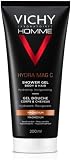 Vichy Homme Hydra Mag C+ Shower Gel 200ml - 2