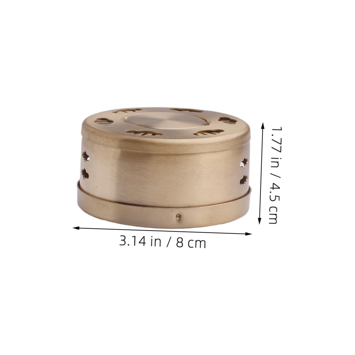 VINTORKY Adjustable Temperature Moxibustion Box Creative Moxa Box for Travel Household Office