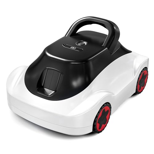 Bocxi Poolroboter, Kabelloser Poolsauger Akku, Poolroboter Akku, 180 Min Laufzeit, Starke Saugkraft, Auto-Parking, 2.7L Filterkorb, Automatischer Poolreiniger für Aufstell- und Einbaubecken bis 200m²