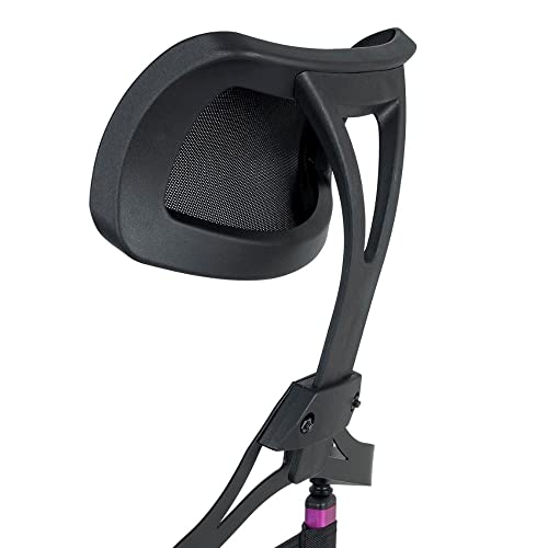 Cadeira Maquiador Diretor Cinema Alumínio Pelegrin PEL-Y02C Preta e Rosa