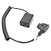 Produktbild vhbw Adapter Spiral-Kabel D-Tap auf Sony NP-FW50-Netzteil für Sony Alpha 3000, 5000, 5100, 6000, 6300, 6500, 7, 7 II, 7R, 7R II, 7S 2, 7S II, A6000