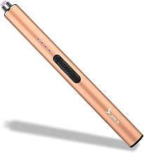SUPRUS Windproof Flameless USB-C Rechargeable Electric Lighter with Arc and Safety Lock