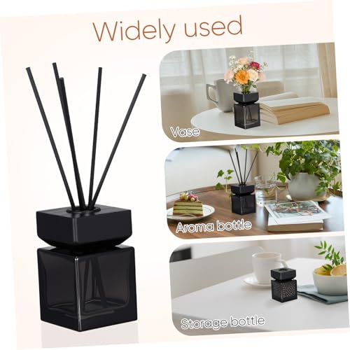 Set de botella difusora aromaterapia 100ml con tapa y rattan miniatura 3