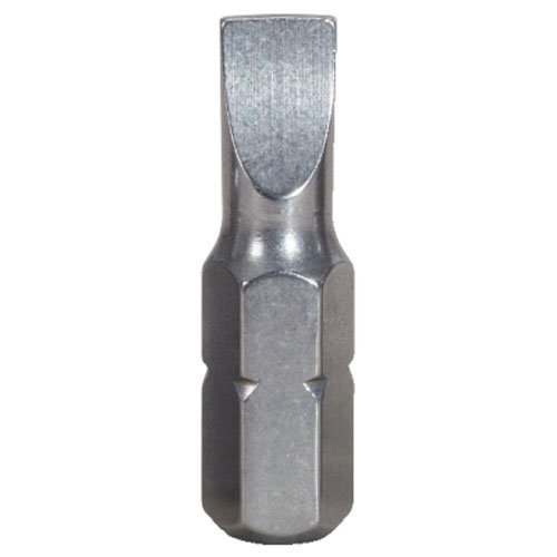 KS Tools 910.2233 1/4" STAINLESS STEEL bit for slotted screws 25mm, 3mm, pack of 5, Transparent - Image 2