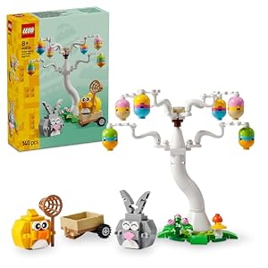 Set De Construction LEGO Lapin De Pâques Et Chasse Aux Œufs 40808