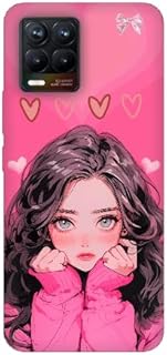 جراب سيليكون مطبوع لموبايل أوبو ريلمي 8 شبكة الجيل الرابع 4G وريلمي 8 برو