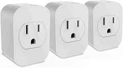 eco4life Smart Outlet Mini WiFi Plug Compatible with Alexa Google Home No Hub Needed App Remote Control Set