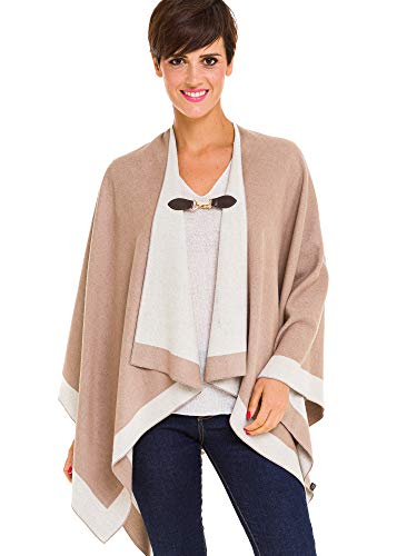 Image of Clip Holder Buckle Clasp Pin for Poncho Cape Cardigan Wrap Shawl Accessories