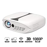Mini Video Projector HD LED DLP 3D WiFi Projector Android 7.1 Pocket Pico Projec...