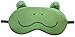 NIDO NEST Kids Sleep Mask for Girls, Boys - Cute Sleeping Eye Masks Toddlers, Children, Travel, Gifts Frog