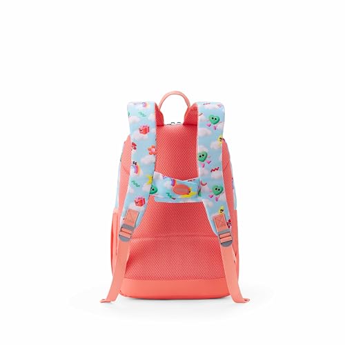 Image of American Tourister Lush | 26 Ltrs | 2 Compartments | Bottle Pocket | Ergonomic Padded Back Panel & Shoulder Straps | Kids Backpack | 1 Year International Warranty | Rainbow Blue
