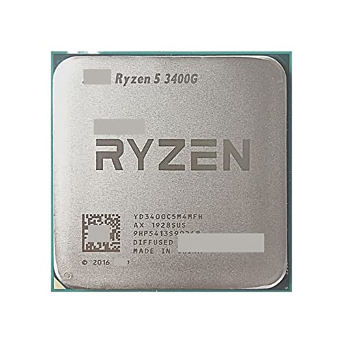 R 5 3400G R5 3400G 3.7 GHz クアッドコア 8 スレッド 65W CPU プロセッサ YD3400C5M4MFH ソケット AM4