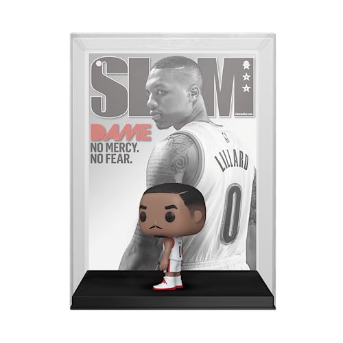 Funko Pop! NBA Cover: Slam - Damian Lillard - Figura de Vinilo Coleccionable - Idea de Regalo- Mercancia Oficial - Juguetes para Niños y Adultos - Muñeco para Coleccionistas y Exposición
