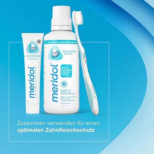 meridol Zahnpasta 3x75ml - Zahncreme bekämpft Zahnfleischentzündungen, antibakterieller Effekt 6