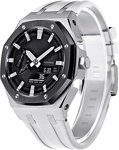 Kit de remplacement en métal pour montre GA2100 pour transformer une montre résine en acier