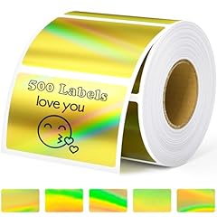 (Gold Square) 500 Labels
