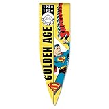 Superhero Banner Flag 1PC, Hanging Anime Flag Background Decor, 18'' x 57.5'' Pennant Flags, Birthday Party House Room Decor (Superhero)