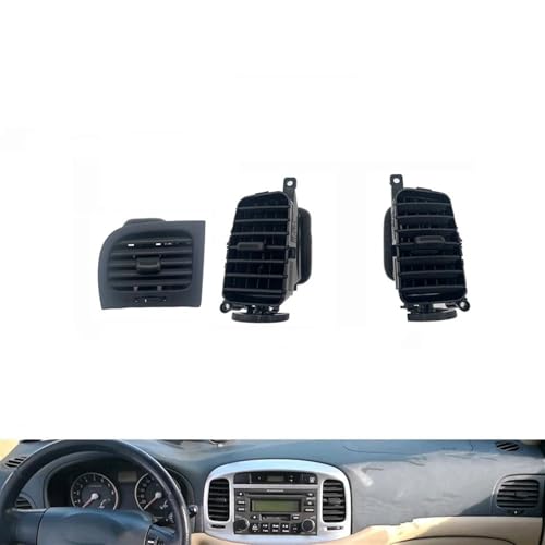 Grille de Console Centrale Avant Ajustement Parfait Hyundai Accent