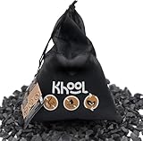 KHOOL   Charbon Actif Granulés 2,5L   Charbon de Bambou Filtration Aquarium et Air   Granules Absorbantes Haute Capacité   Purification Eau Bassin et Filtre   Format Économique   Origine France