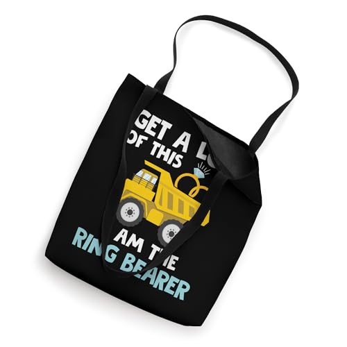 Bolso tote divertido para portador de anillos en bodas, camisetas de camiones, regalos para niños y hombres miniatura 2