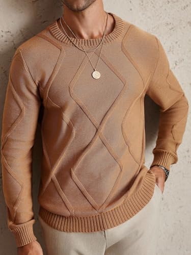 Pullover Sweaters for Men Casual Knit Pullover Sweater, Autumn2