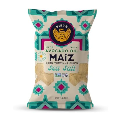 Siete Maiz Sea Salt Corn Tortilla Chips Cover