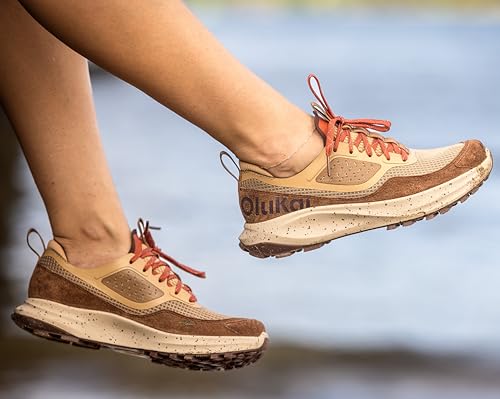 Image of OluKai Makiki Women's All-Terrain Athletic Shoes, Durable Sneakers for Wear