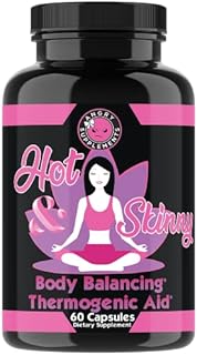 Angry Supplements Hot & Skinny Thermogenic Diet Pills, Weight Loss Capsules for Women, Fast Fat Burning, Non-GMO All-Natural Metabolism Booster, Appetite Suppressant (1-Bottle, 60 ct)
