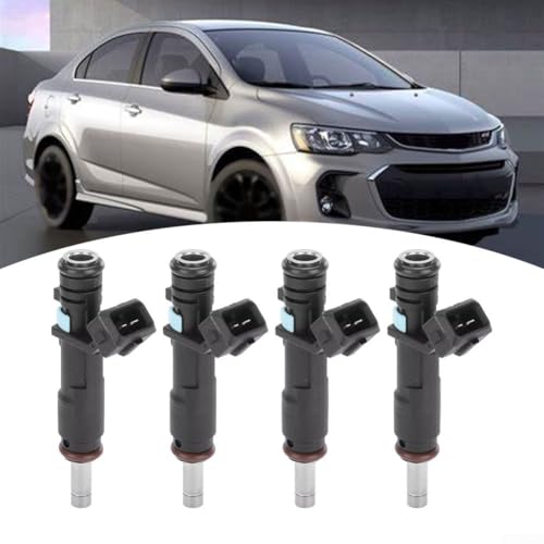 4 Inyectores de Combustible Chevrolet Cruze 1.8L 2012-2017 OEM 55570284 3