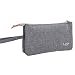 Produktbild Luxja Tasche für Ätherische Öle, Ätherische Öle Tragetasche, Ätherisches Öl Tasche- Holds 9 Flaschen (5ml-15ml, einschließlich Roller-Flaschen), Tasche für Ätherisches Öle und Kleine Zubehör, Grau