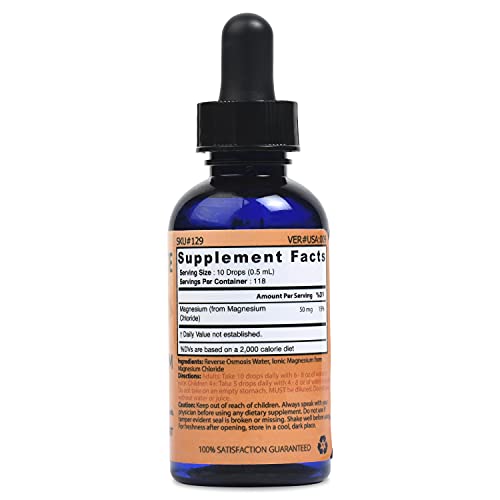 Good State Liquid Ionic Magnesium Ultra Concentrate (10 Drops Per 50 Mg - 100 Servings Per Bottle) #TOP4