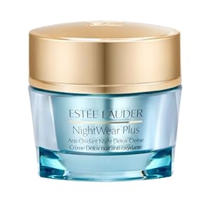 Estée Lauder NightWear Plus Anti-Oxidant Night Detox Creme Moisturizer, Anti Aging, 1.7 oz.