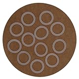 12 Mini Silicone Non Slip Endless Snag Free Hair Bobbles Hair Elastics for Women Girls by Glitz4Girlz (Clear) - Image 3