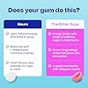 Neuro Energy & Focus Gum - Caffeine Gum with 40mg Natural Caffeine & L-Theanine - Nootropic Energy Supplement with B Vitamins - Sugar Free, Vegan - Spearmint, 90ct