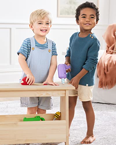 Skip Hop 4-Piece Toy Tool Set for Toddlers Ages 2+, Zoo Crew Tool Set Toy - image 8