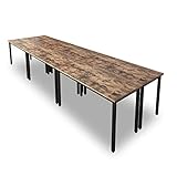 Bonzy Home Conference Tables 14ft Meeting Room Study Writing Printer Table Office Computer Desk for...